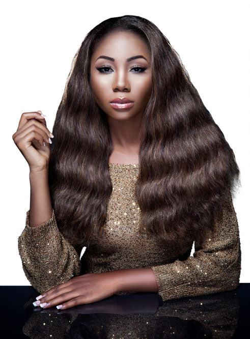 Saharian Bohyme Classic 100% Remy Human Hair Weave - SAHARIAN SMOOTH 12/14/16/1 ...