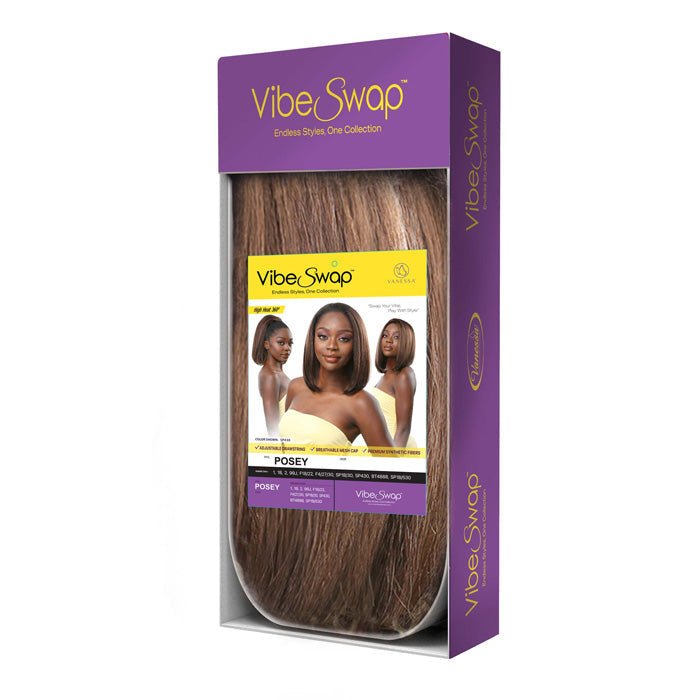 Vanessa Vibe Swap Half Wig - POSEY