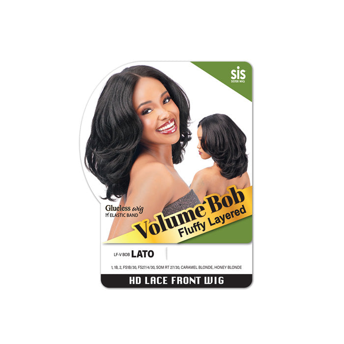 Zury Sis Glueless HD Lace Front Wig – LF-V BOB LATO