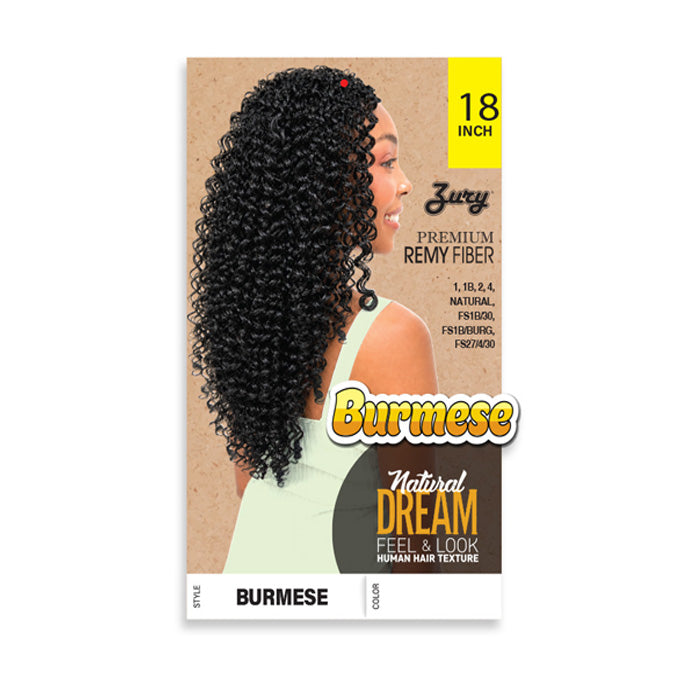 Zury Sis  Natural Dream Weave Feel & Look - BURMESE 18"